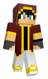 G0ldX's Minecraft skin wearing the Migrator cape