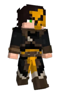 Front of Flytrin's skin