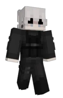 Front of Ecader's skin
