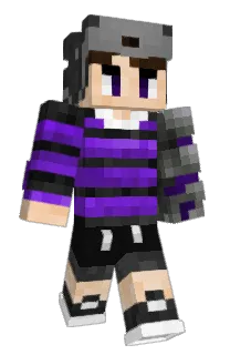 Front of dnutMC's skin