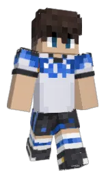 cameo and athens gray Minecraft skin — Classic model