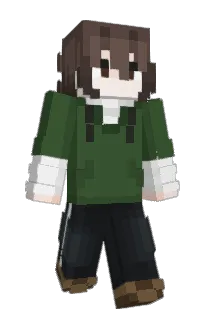 Front of Fladar's skin