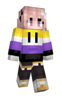 Front of Adlumia's skin