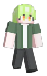 mlkye's Minecraft skin wearing the Purple Heart cape