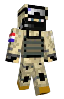 Front of Minecraft skin