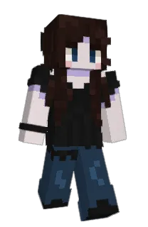 Front of plutoflower's skin