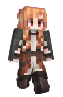 Front of BingBun's skin