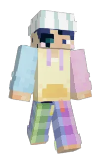 Front of Flwff's skin