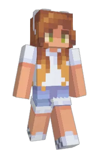 Front of Haether's skin