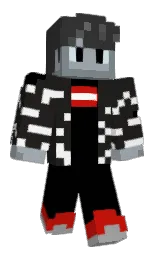 black and dune Minecraft skin — Classic model