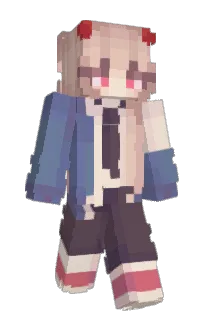 Front of Odaxtte's skin