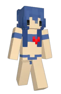 Front of deluker's skin