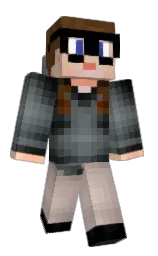 Dagerix's Minecraft skin wearing the Migrator cape