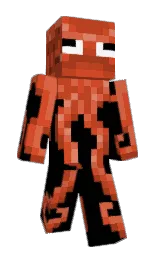 octochica's Minecraft skin wearing the Vanilla cape
