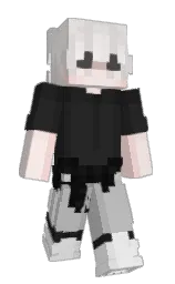 Genesizx's Minecraft skin wearing the Migrator cape