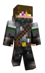 artybow's Minecraft skin wearing the MineCon 2012 cape