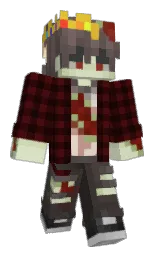 aubergine and van cleef Minecraft skin — Classic model — first worn by MintikoFox