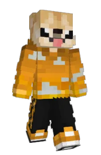 Front of Minecraft skin
