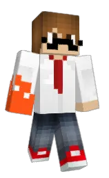 WhitZzx's Minecraft skin wearing the Migrator cape