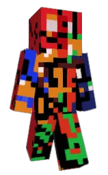 popennie's Minecraft skin wearing the Vanilla cape