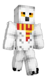 alabaster and wild sand Minecraft skin — Slim model — first worn by CARLEANN