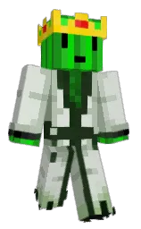 gray nurse and green spring Minecraft skin — Classic model — first worn by MelonMonster08
