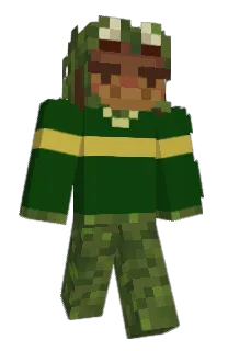 Front of loaffer's skin