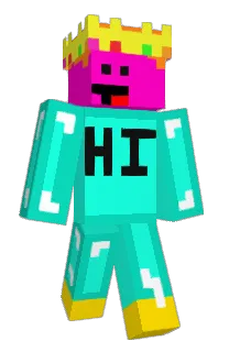 Front of Leinur's skin