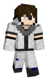 Zik_yin's Minecraft skin wearing the 15th Anniversary cape