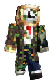 Front of PatyCup's skin