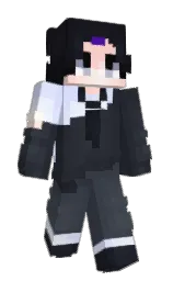charade and cinder Minecraft skin — Slim model — first worn by Zalario