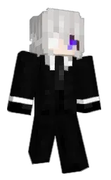 cloud and cod gray Minecraft skin — Classic model — first worn by Deto