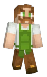 gray nurse and tasman Minecraft skin — Classic model — first worn by wetoley