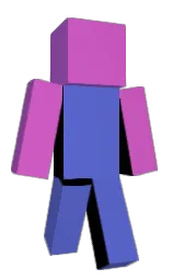 indigo and amethyst Minecraft skin — Classic model — first worn by Ankzd