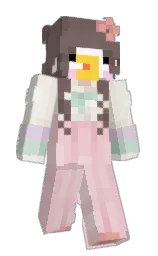 beauty bush and sand dune Minecraft skin — Slim model