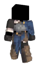 Kynkx's Minecraft skin wearing the Pan cape
