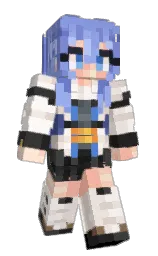 soapstone and dawn pink Minecraft skin — Slim model — first worn by Itsme_to