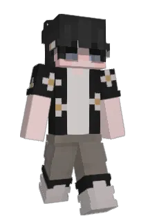 cadian Minecraft avatar full body