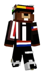 black and eternity Minecraft skin — Classic model