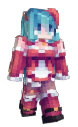 Slim Minecraft skin