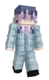 Loneyy24's Minecraft skin wearing the MCC 15th Year cape