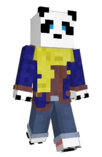 Front of Minecraft skin