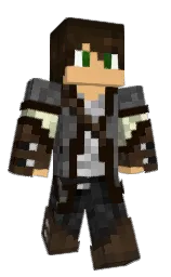 JohnnyTR's Minecraft skin wearing the Migrator cape
