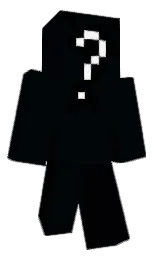 blue charcoal and gray Minecraft skin — Classic model — first worn by 0softhearted