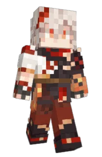 Front of FloofyGlitchy's skin