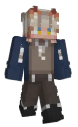 pickled bluewood and merlin Minecraft skin — Classic model — first worn by h0llynx