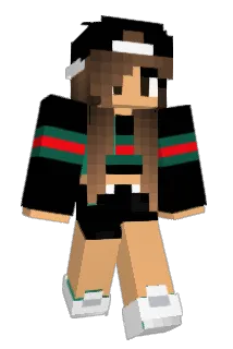 cait_red Minecraft avatar full body