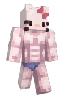 calciumrose Minecraft avatar full body