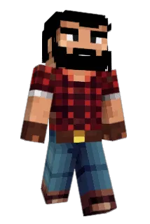 caligrown Minecraft avatar full body