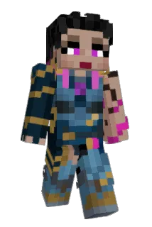 callMEcubo Minecraft avatar full body